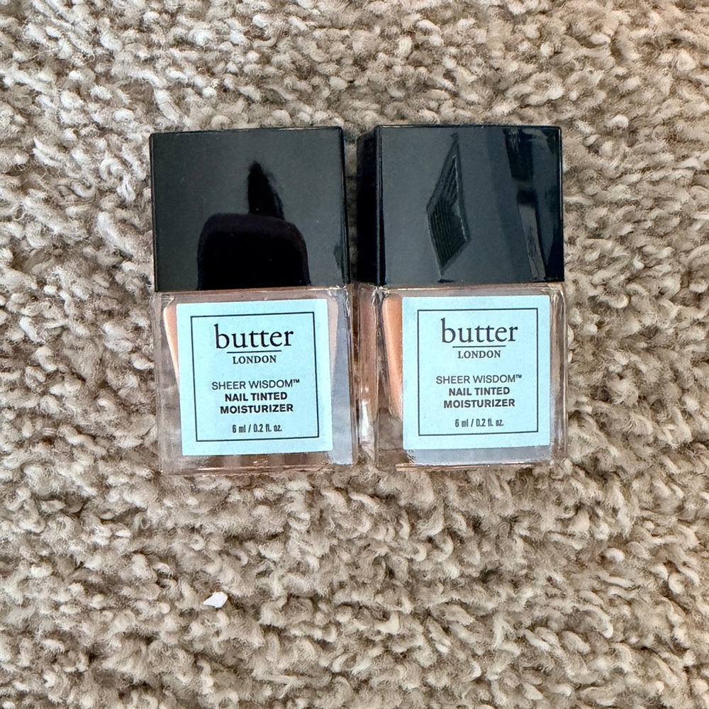butter LONDON‎ Sheer Wisdom Nail Tinted Moisturizer Soft Beige NWT